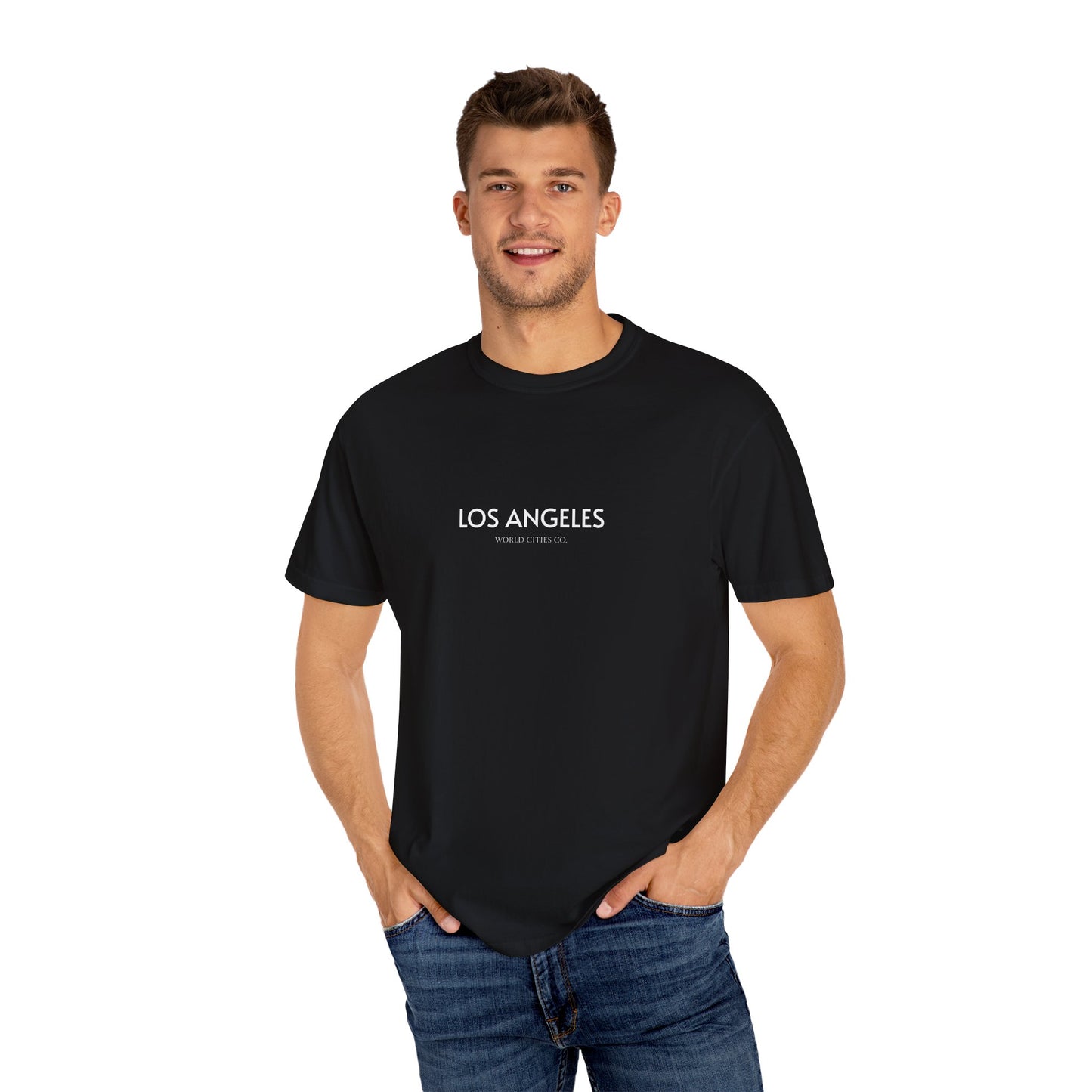 Los Angeles Edition Black Jersey - Urban Style by World Cities Co.