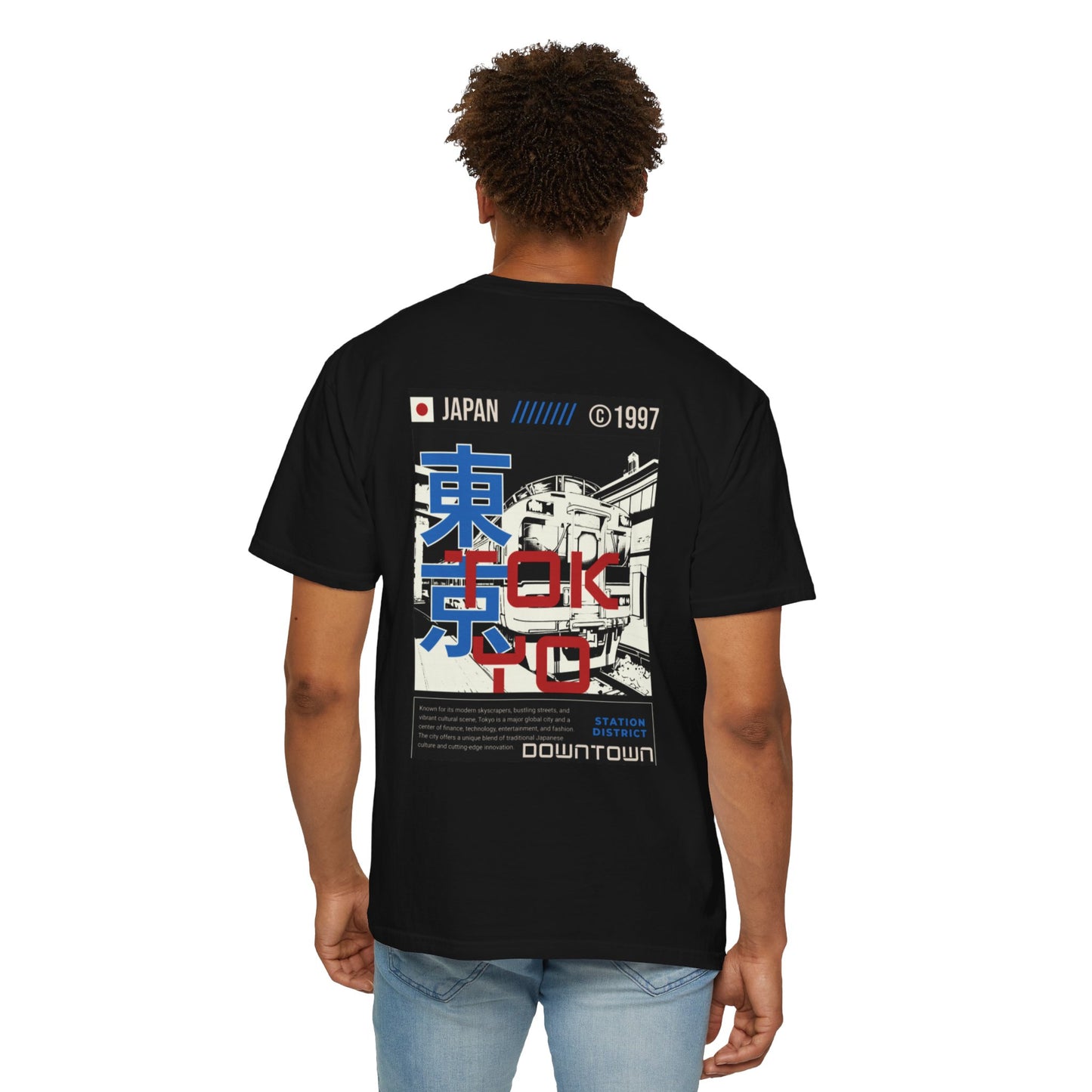 Tokyo Edition Black Jersey - Urban Style by World Cities Co.
