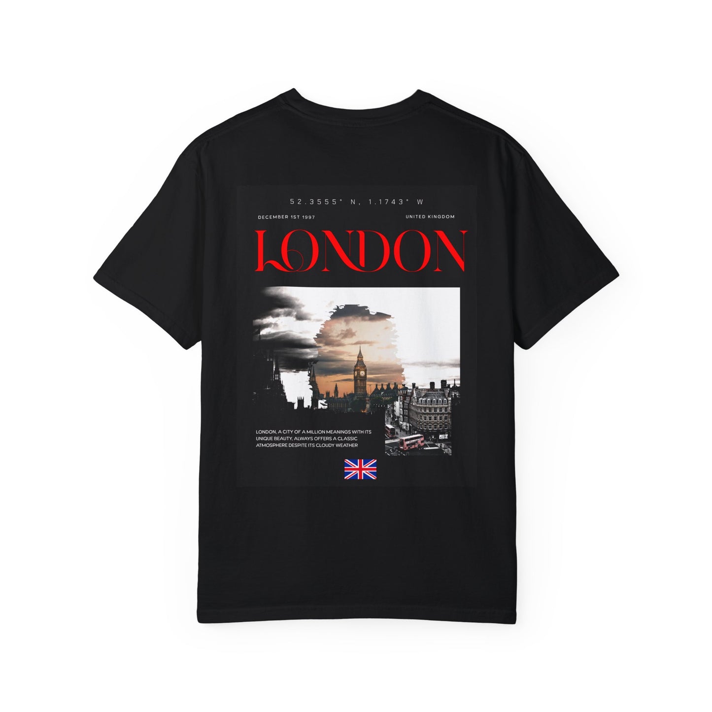 London Edition Black Jersey - Urban Style by World Cities Co.